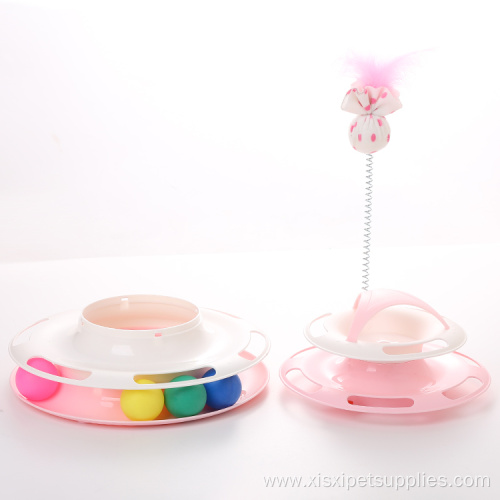 New Layer Cat Play Tower Cat Play Wheel